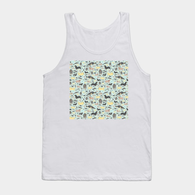 Cute Dachshunds Tank Top by nemki